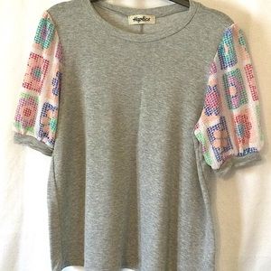 Haptics Large Gray w/ Multi Color Sleeves (589)